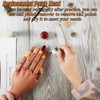 AKOAK 100 Pcs Acrylic Nail Practice Fingers, Replacement Patch Head,