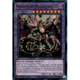 Predaplant Dragostapelia (PUR) - RA01-EN027 - Prismatic Ultimate Rare - 1st Edition