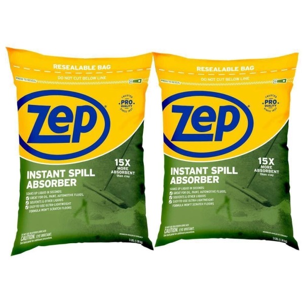 Zep (Case of 2) ZEP 3 lb. Instant Spill Absorber