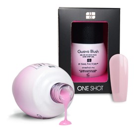One Shot Sheer Gel Semipermanente Traslucido para uñas Tono Guava Blush 10ml C/u