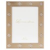 Lawrence Frames Metal Frame, Clover Crystal, Gold, 5x7