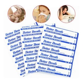 100 Unidades Tiras Nasales Anti Ronquidos Respira Mejor