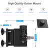 HOLACA Weatherproof Gutter Mount for Ring Solar Panel- Wall Mount