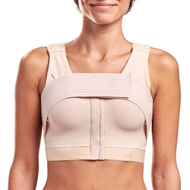 MARENA B15 Implant Stabilizer Bra - Post Surgical Compression Garment with Full Adjustability Beige