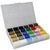 Leonis 30 Color Handy Polyester Sewing Threads 45 m / 50 yds Each [ 93011 ]