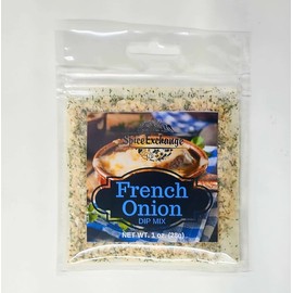 Spice Exchnage - -Customer Favorites 7 Dip Mix Pack French Onion Dip Mix - Dill & Spice Dip Mix - Artichoke Parmesan Spinach Dip Mix - Cheesy Enchilada Dip Mix - Smoky Bacon & Tomato Dip Mix - Cheddar Jalapeno Dip Mix - Creamy Cucumber Dip Mix