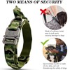 Ledeak Military Dog Collar, Adjustable with Command Handle, Training Metal