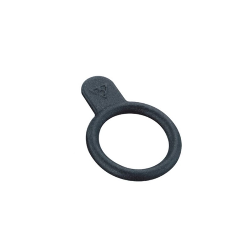 Topeak Rubber Strap-White/RedLite II (Small), Unisex, Adult, Black, One Size