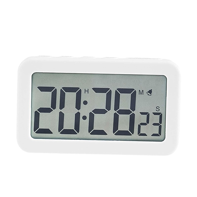 Folpus Digital Clock/Desk Clock/Snooze/12/24H Timer/Mini Clock/Count-Up & Down Timer for