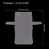 sourcing map 4Pcs Plastic Mesh Canvas Sheet 6 Count 50cm/