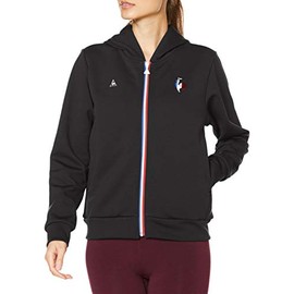 Coq Sportif Women's Outerwear, Gran Suit Jacket, Long Sleeve, Jersey, Black