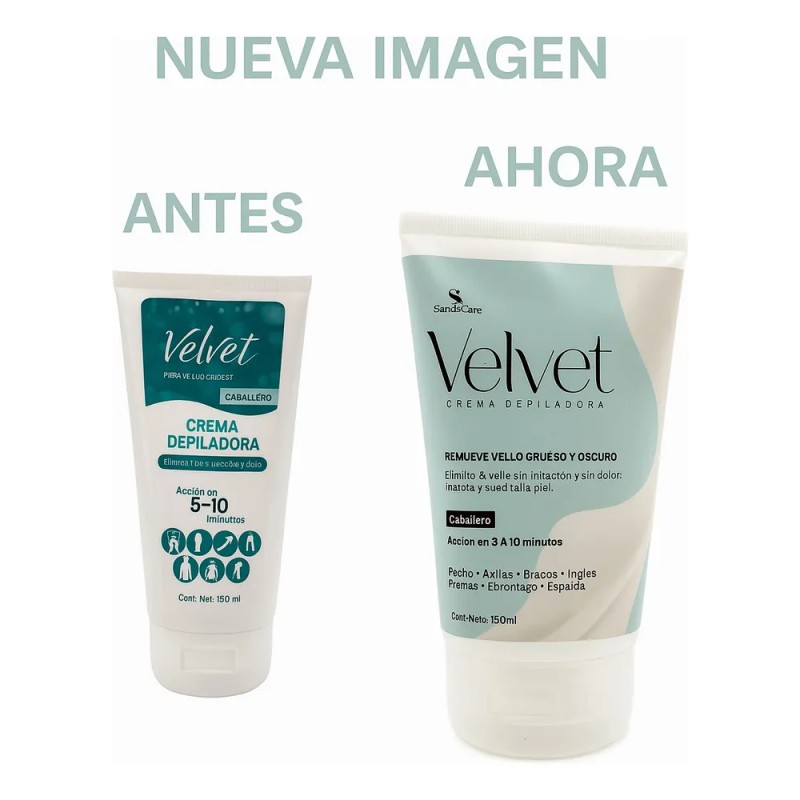 Crema Depiladora Corporal Para Hombre Sandscare 150 Ml