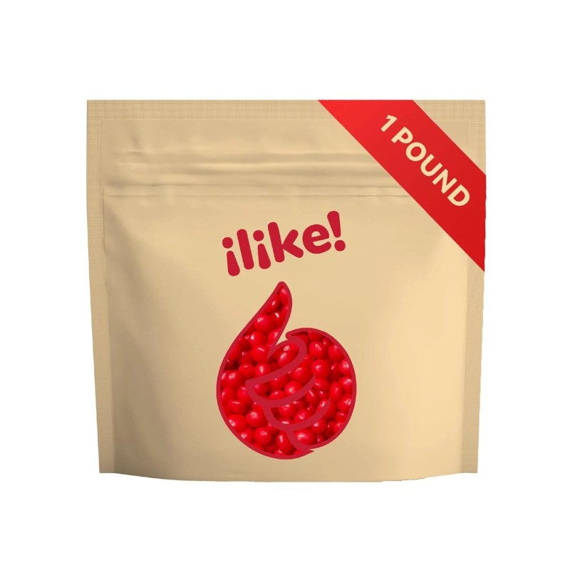 iLike! Cinnamon Imperials | 1-Pound Bag | Hard Candy