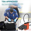 ZHEGE TSA Approved Luggage Locks with Open Alert Indicator, Suitcase