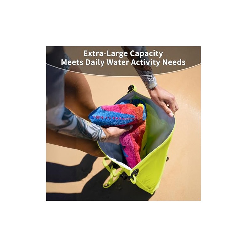 Naturehike 25L Bolsas impermeables secas - Saco impermeable con tapa