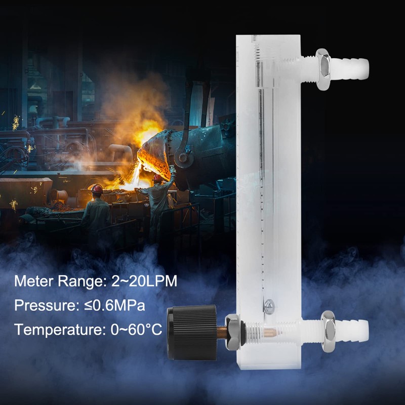 Lzq-7 Flowmeter 2-20Lpm Oxygen Gas Flowmeter, Meter Flowmeter Gas Flowmeter