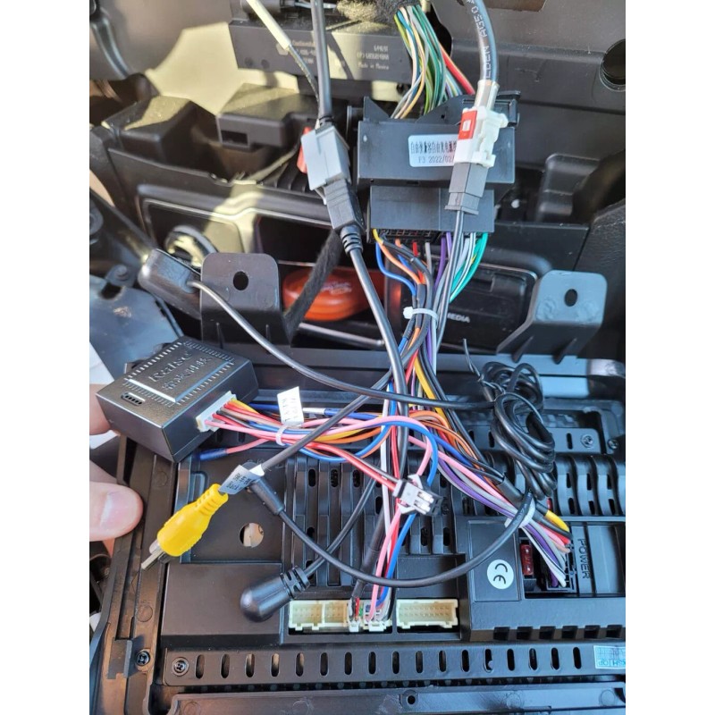 Vorally Android Car Stereo Radio for 2018-2021 Jeep Wrangler JL