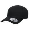 Yupoong YP Classics Retro Snapback Cap, Black, OSFA