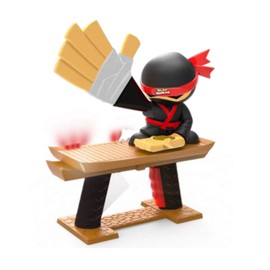 Jakks Pacific 150234 Ninja Electronic, Skill and Action, Fun Zapping Hand Slap Game, Lightning Fast Reaction, Who is Board, Multi