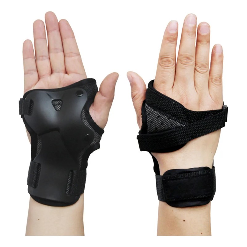 Guantes Protectores De Palma Para Skate Patinaje M Como Se
