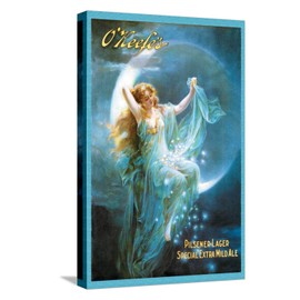 ART.COM Stretched Canvas Print O'Keefe's, 12" x 18"