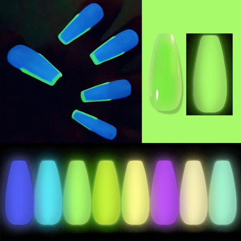 Fokostar Poly Gel Nail Kit Luminous 8 Colors Nail Extension