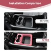PDKLIN for RAM Pink Center Console Cup Holder Panel Trim