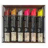Sennelier Oil Sticks Fluorescent & Metallics Set of 6 Oil