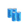 Ultrafire 4pcs 16340 Battery 3.7v 1800mAH Rechargeable Cell Batteries +
