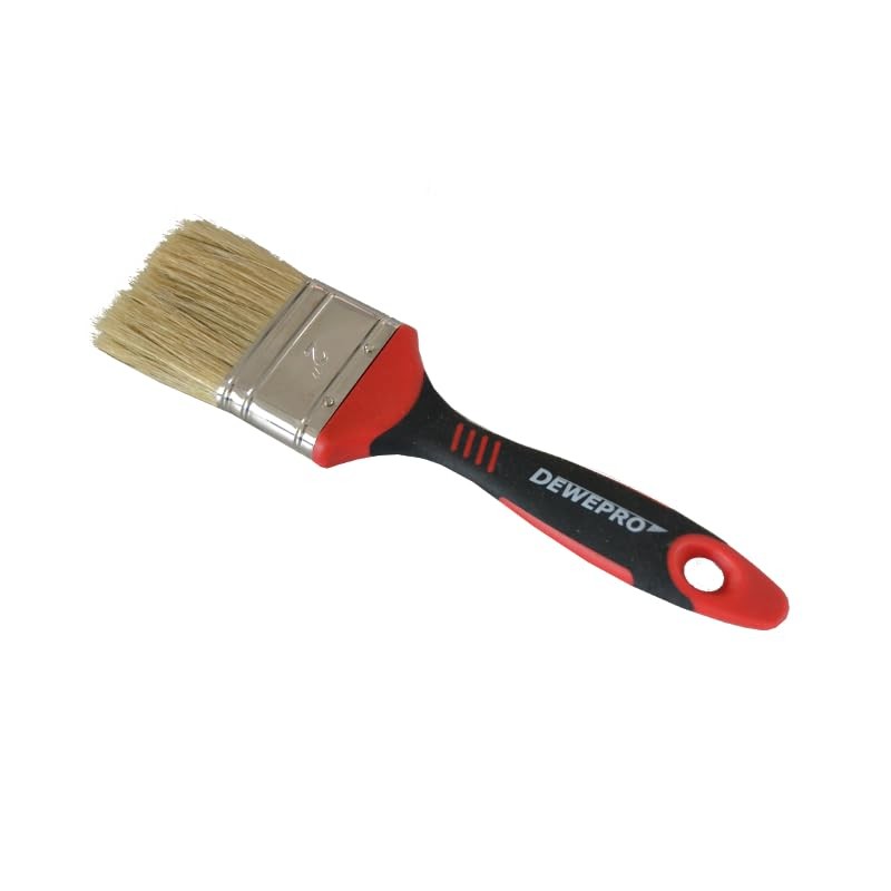 DEWEPRO® Flat Paint Brush Set of 5 – Flat Varnishing