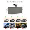 helloleiboo Sun Visor Extender for Cars Polarized UV400 Anti-Glare Sun