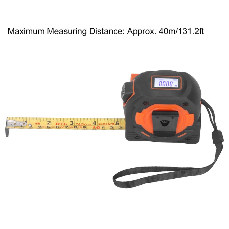 Laser Tape Measure Handheld Infrared Distance Meter Laser Ranging Measurement