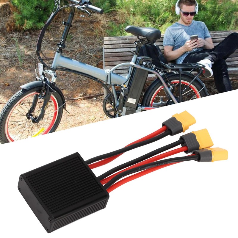 Dual Battery E-Bike Adapter for 20V 72V Parallel Battery System