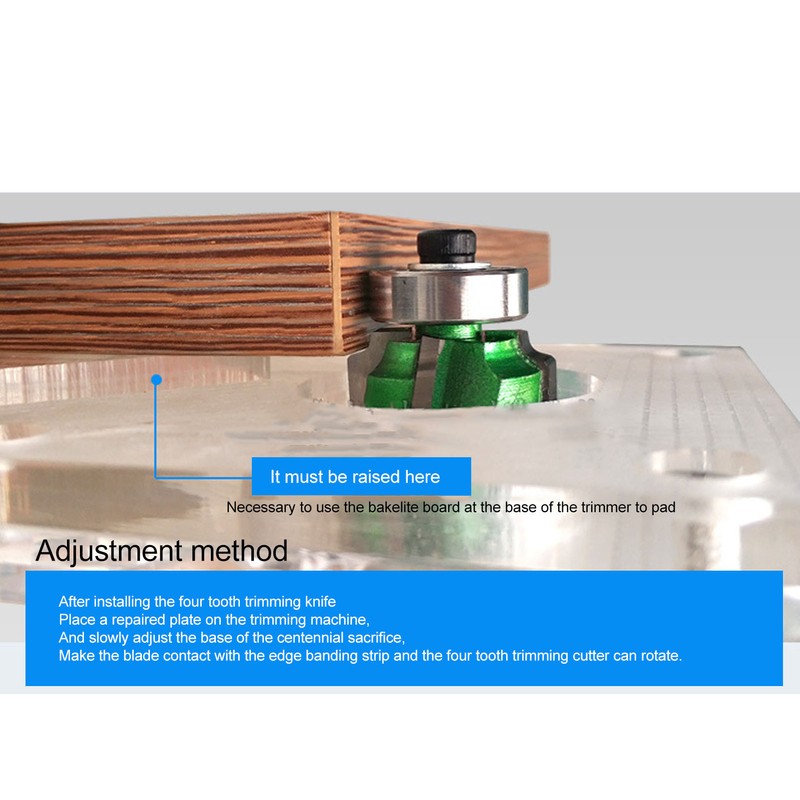 Woodworking Trimmer Router Base Plastic Transparent Standard Professional Woodworking Trimmer