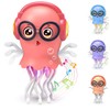 Zonopy Dancing Jellyfish Baby Toy, Crawling Jellyfish Tummy Time Sound