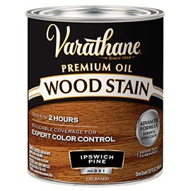 Varathane 1 qt Rust-Oleum Brands 211714H Ipswich Pine Varathane Oil-Based Interior Wood Stain