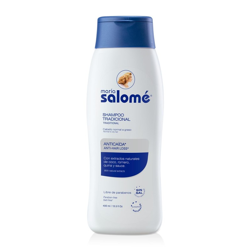 Shampoo Maria Salom_ 400ml - Antica__da y estimula el Crecimiento.