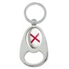 GRAPHICS & MORE Alabama State Flag Keychain Chrome Metal Spinning