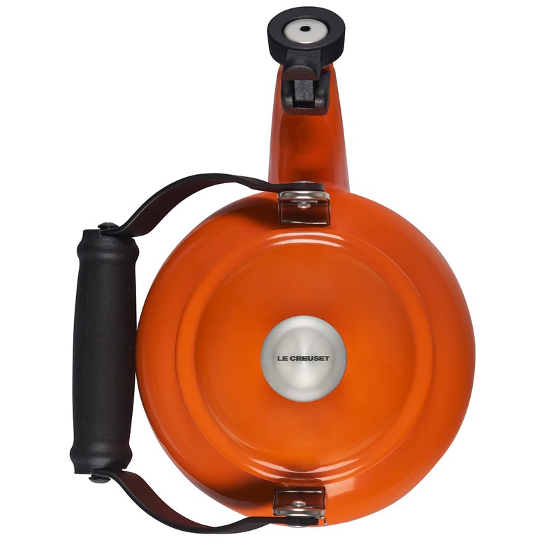 Le Creuset Enamel On Steel Demi Tea Kettle with Metal
