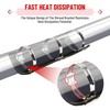 Racewill Titanium Pipe Shield 6" x 12" Exhaust Heat Shield,