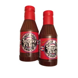 Sneaky Petes Original World Famous Hot Dog Sauce - (2pk - 16 Oz. Each) - For Hot Dogs, Hamburgers, Chicken, and More