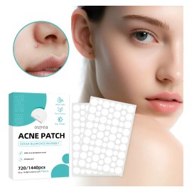 Parches Acné Hidrocoloide 720pcs Absorbe Grasa