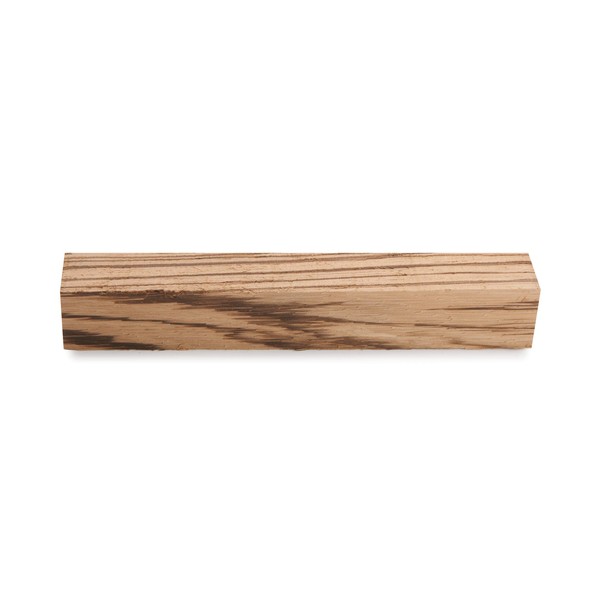 WOODCRAFT Zebrawood Pen Blank 3/4" X 3/4" X 5" 5-Piece