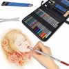 Lypumso 52-Piece Pencils Drawing Set for Sketching and Drawing Professional