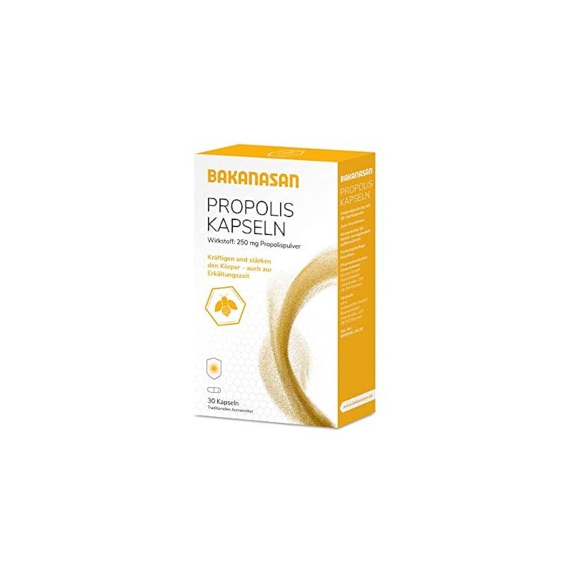 Bakanasan Propolis Plus Kapseln, 60 Stück