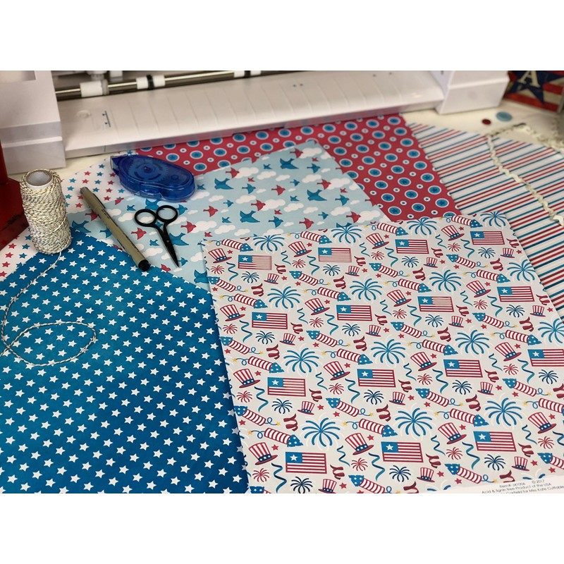 Miss Kate Cuttables Single Sided Scrapbook 12x12 inch 16 Sheets