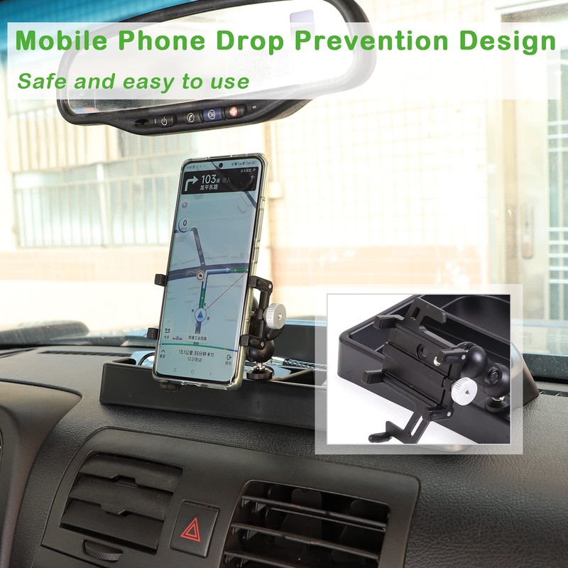 PIUGILH Fit for H3 Phone Holder Multi-Functional Phone Mount Center