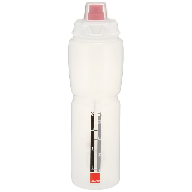 ELITE Jet Biodegradable MTB, clear with red logo 950 ml,
