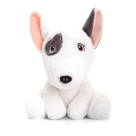 Keel Toys Adoptable World Bull Terrier Soft Plush Toy, 25 cm