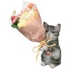 Maruwa Trade (丸和貿易) CT Mignon Bouquet Cat American Shorthair 8.7×10.7×15cm